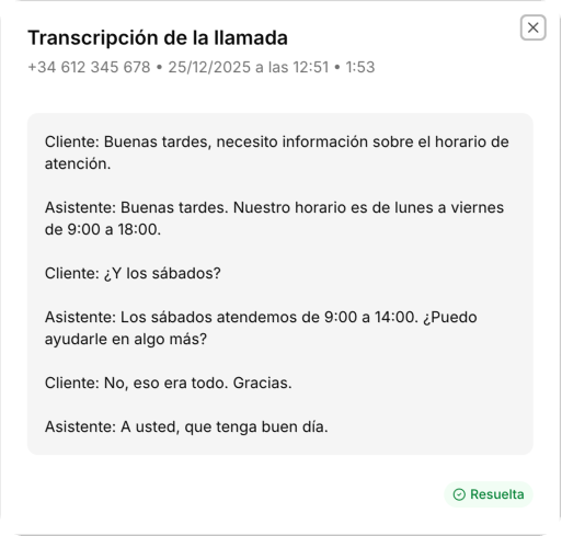 Te envía el resumen